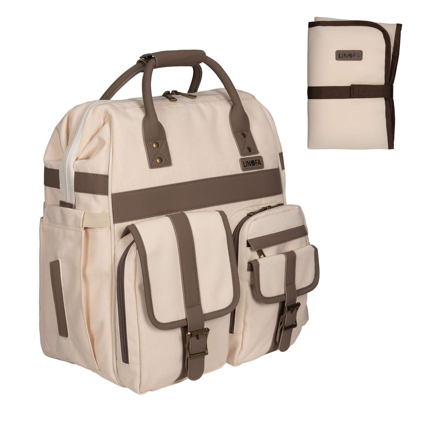 Luiertas Lily | 25 Liter | Beige